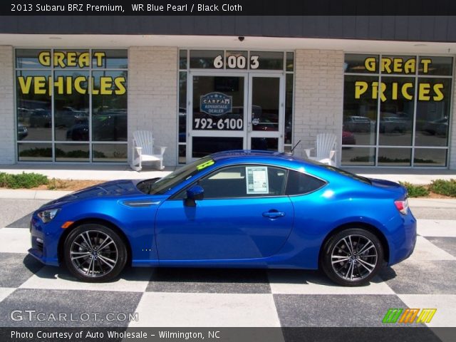 2013 Subaru BRZ Premium in WR Blue Pearl