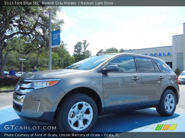 2013 Ford Edge SEL in Mineral Gray Metallic
