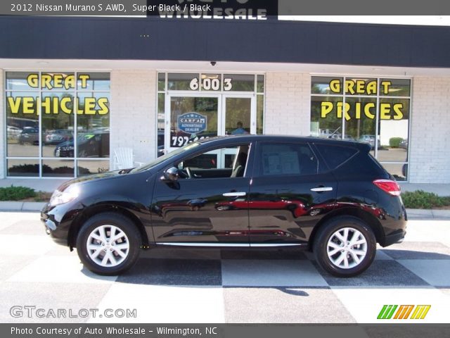 2012 Nissan Murano S AWD in Super Black