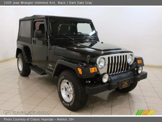 2005 Jeep Wrangler Unlimited 4x4 in Black
