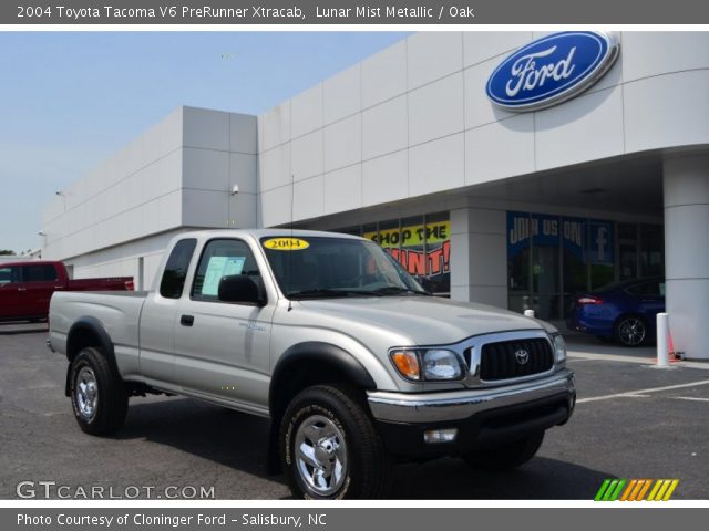 2004 Toyota Tacoma V6 PreRunner Xtracab in Lunar Mist Metallic