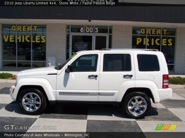 2010 Jeep Liberty Limited 4x4 in Stone White