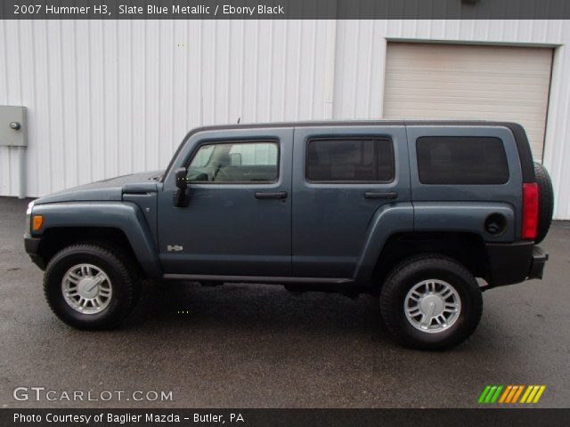 2007 Hummer H3  in Slate Blue Metallic