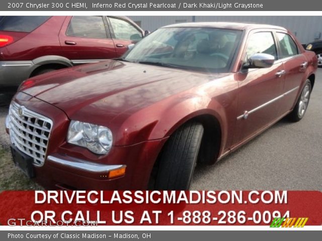 2007 Chrysler 300 C HEMI in Inferno Red Crystal Pearlcoat