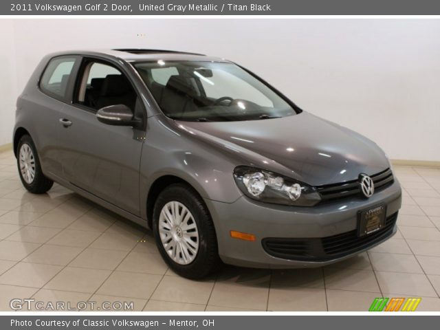 2011 Volkswagen Golf 2 Door in United Gray Metallic