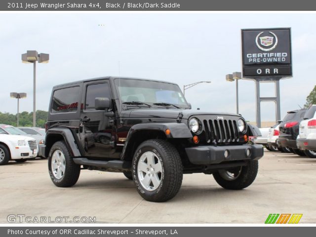 2011 Jeep Wrangler Sahara 4x4 in Black