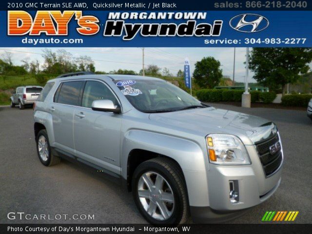 2010 GMC Terrain SLE AWD in Quicksilver Metallic
