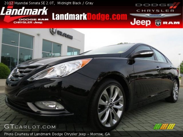 2012 Hyundai Sonata SE 2.0T in Midnight Black