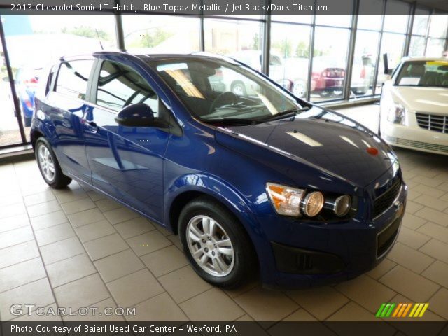 2013 Chevrolet Sonic LT Hatch in Blue Topaz Metallic
