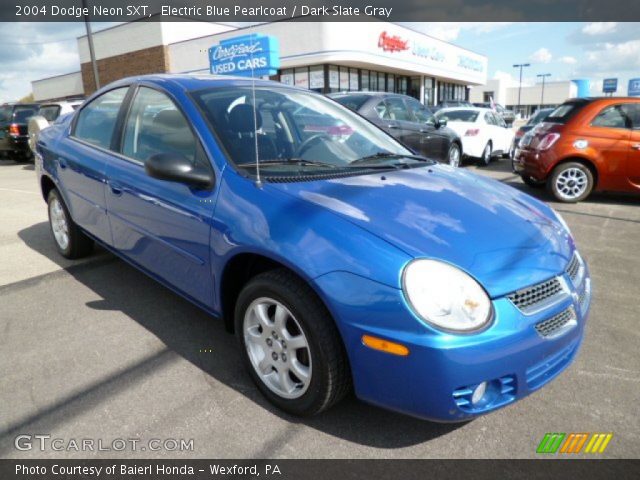 2004 Dodge Neon SXT in Electric Blue Pearlcoat