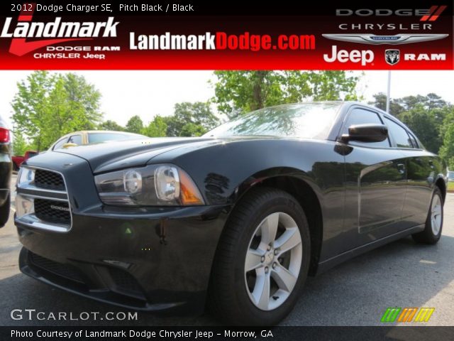 2012 Dodge Charger SE in Pitch Black
