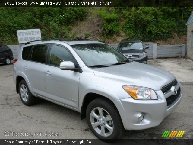 2011 Toyota RAV4 Limited 4WD in Classic Silver Metallic