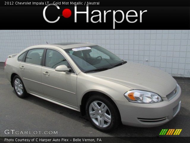 2012 Chevrolet Impala LT in Gold Mist Metallic