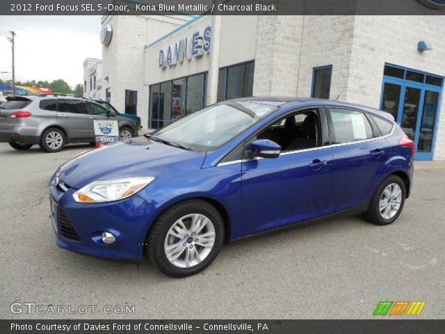 2012 Ford Focus SEL 5-Door in Kona Blue Metallic