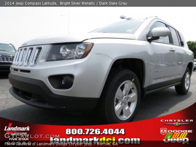 2014 Jeep Compass Latitude in Bright Silver Metallic