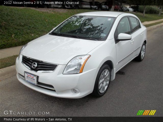 2012 Nissan Sentra 2.0 S in Aspen White