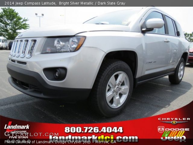 2014 Jeep Compass Latitude in Bright Silver Metallic