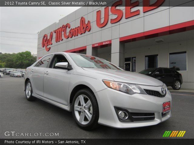 2012 Toyota Camry SE in Classic Silver Metallic