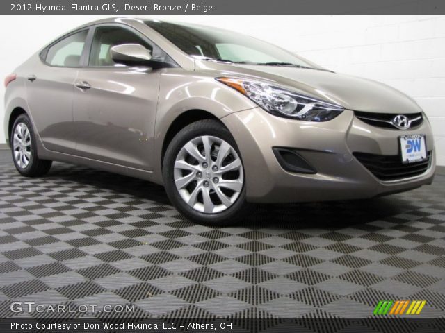 2012 Hyundai Elantra GLS in Desert Bronze