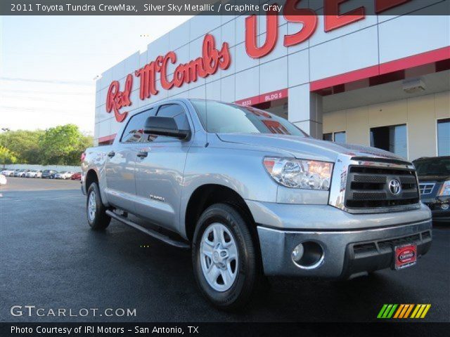 2011 Toyota Tundra CrewMax in Silver Sky Metallic