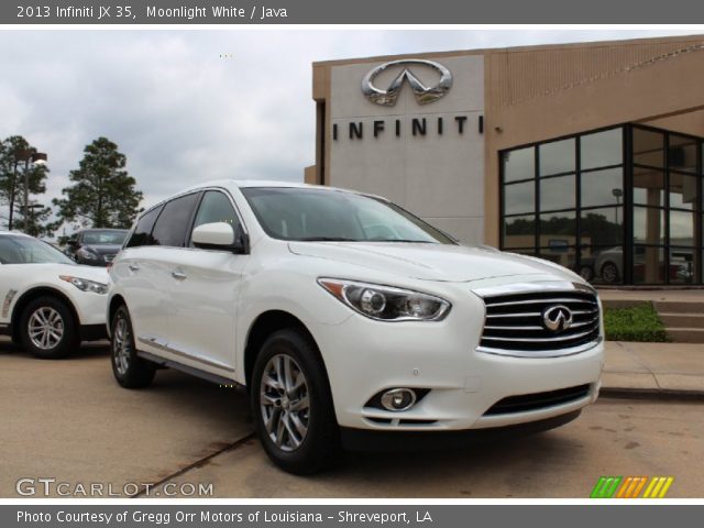 2013 Infiniti JX 35 in Moonlight White