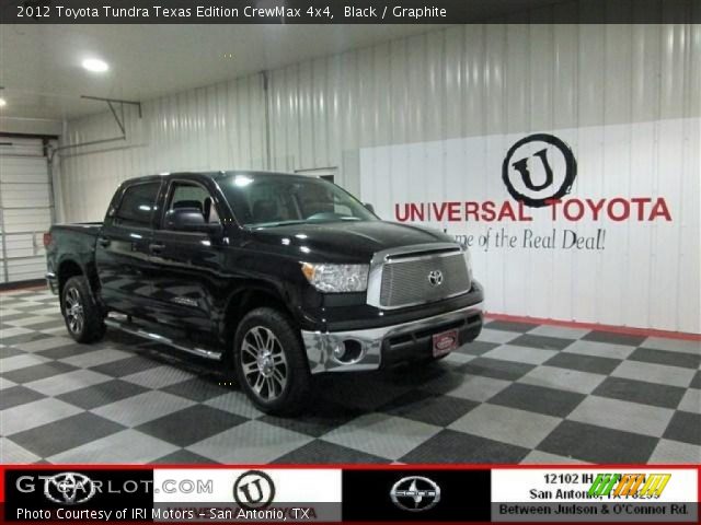 2012 Toyota Tundra Texas Edition CrewMax 4x4 in Black