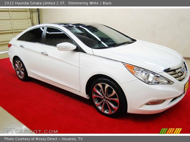 2013 Hyundai Sonata Limited 2.0T in Shimmering White