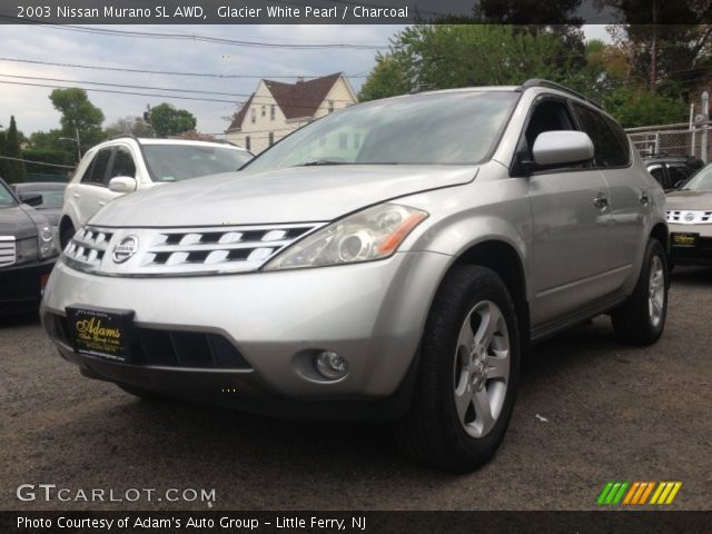 2003 Nissan Murano SL AWD in Glacier White Pearl