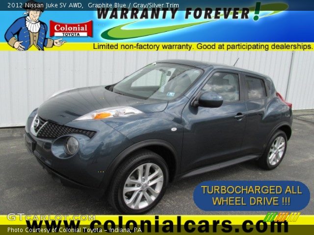 2012 Nissan Juke SV AWD in Graphite Blue