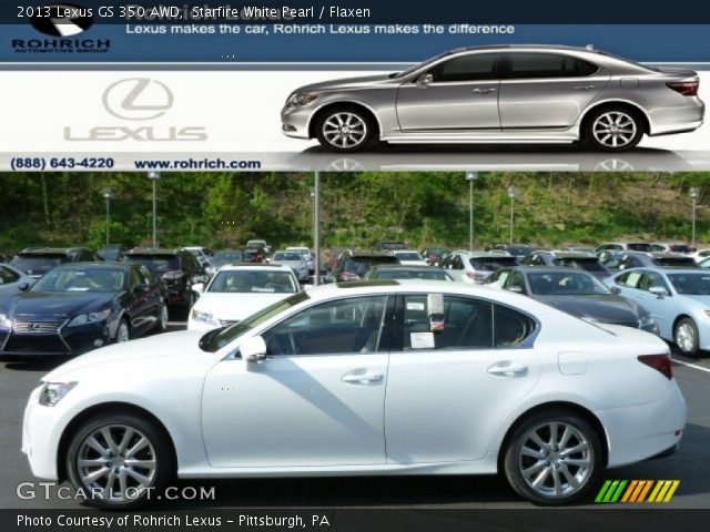 2013 Lexus GS 350 AWD in Starfire White Pearl