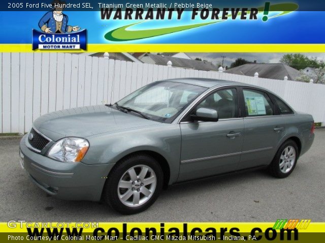 2005 Ford Five Hundred SEL in Titanium Green Metallic