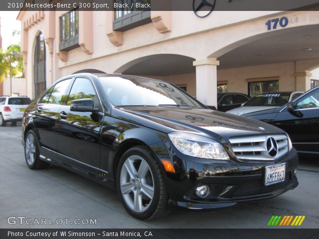 2010 Mercedes-Benz C 300 Sport in Black