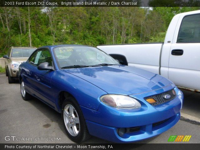 2003 Ford Escort ZX2 Coupe in Bright Island Blue Metallic