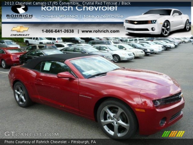 2013 Chevrolet Camaro LT/RS Convertible in Crystal Red Tintcoat