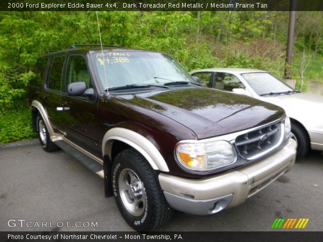 2000 Ford Explorer Eddie Bauer 4x4 in Dark Toreador Red Metallic