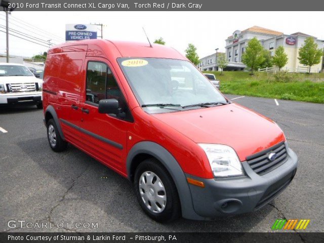 2010 Ford Transit Connect XL Cargo Van in Torch Red