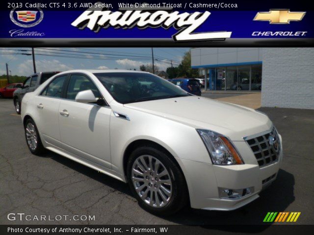 2013 Cadillac CTS 4 3.6 AWD Sedan in White Diamond Tricoat