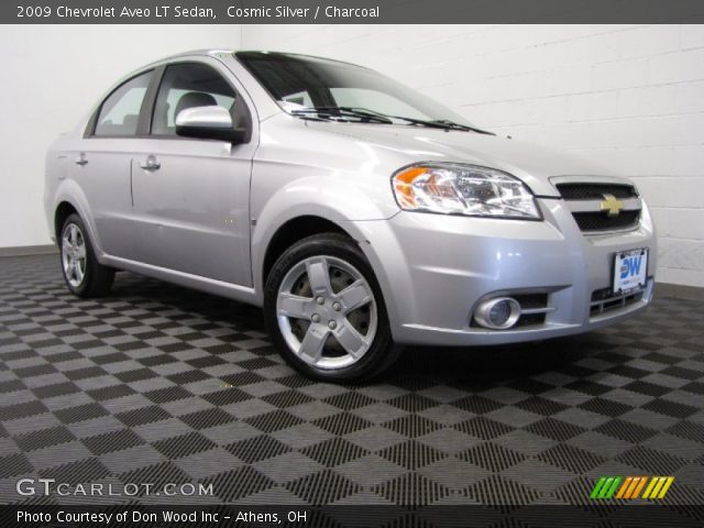 2009 Chevrolet Aveo LT Sedan in Cosmic Silver