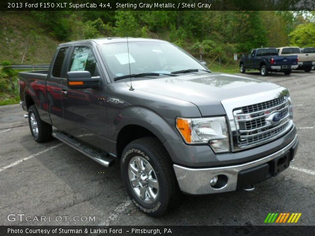 2013 Ford F150 XLT SuperCab 4x4 in Sterling Gray Metallic