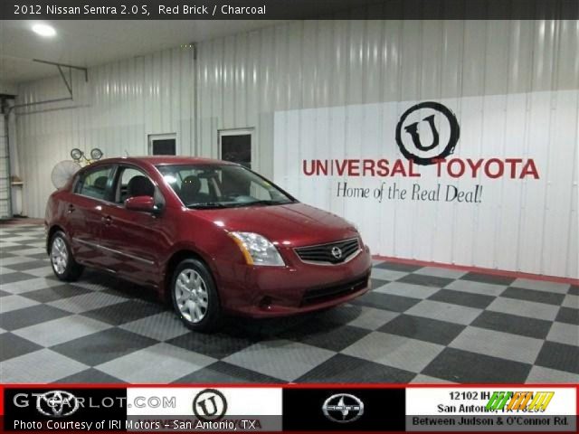 2012 Nissan Sentra 2.0 S in Red Brick