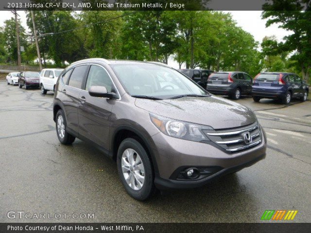 2013 Honda CR-V EX-L AWD in Urban Titanium Metallic