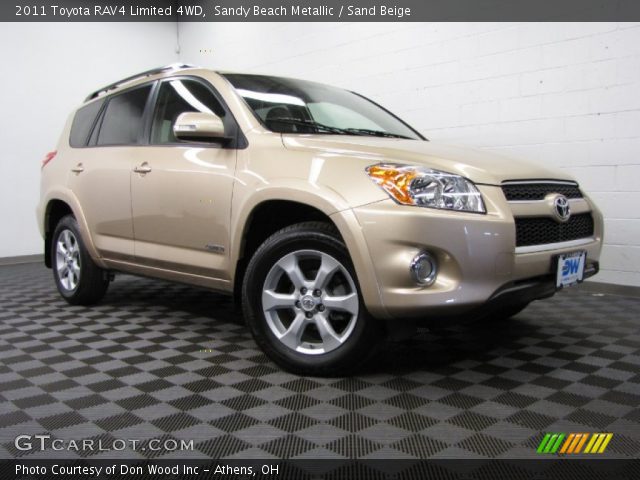 2011 Toyota RAV4 Limited 4WD in Sandy Beach Metallic