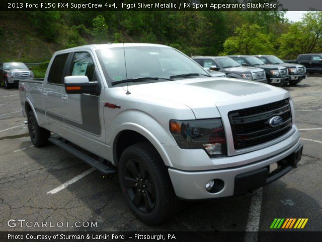 2013 Ford F150 FX4 SuperCrew 4x4 in Ingot Silver Metallic