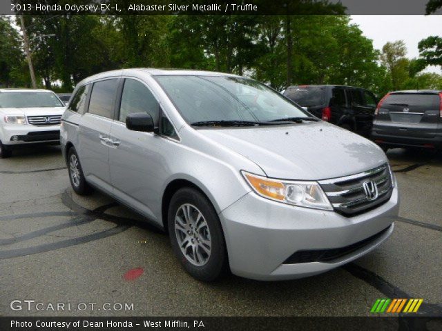 2013 Honda Odyssey EX-L in Alabaster Silver Metallic