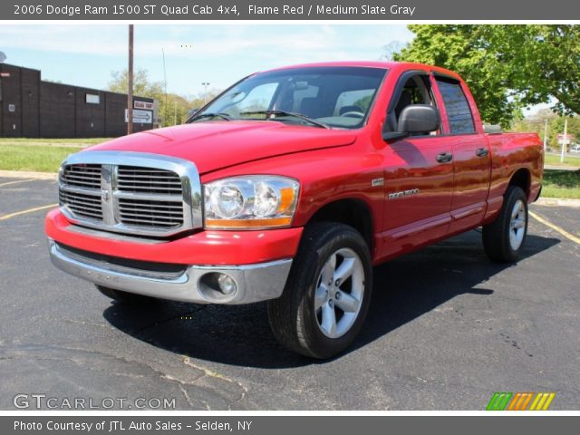 2006 Dodge Ram 1500 ST Quad Cab 4x4 in Flame Red