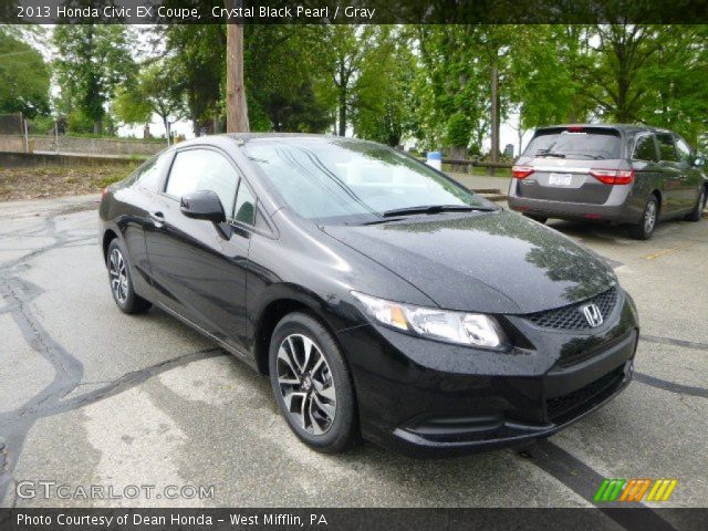 2013 Honda Civic EX Coupe in Crystal Black Pearl