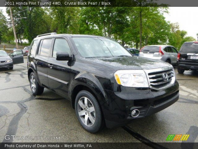 2013 Honda Pilot Touring 4WD in Crystal Black Pearl