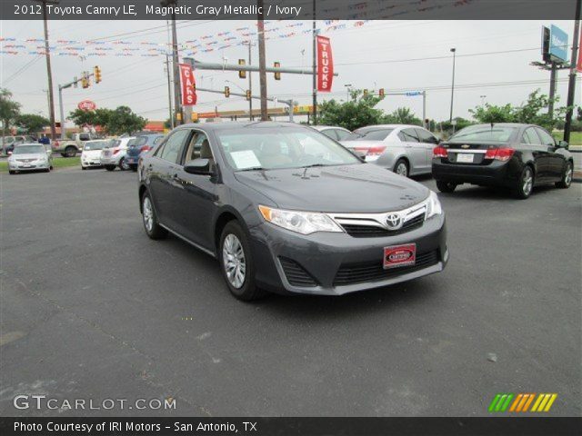 2012 Toyota Camry LE in Magnetic Gray Metallic