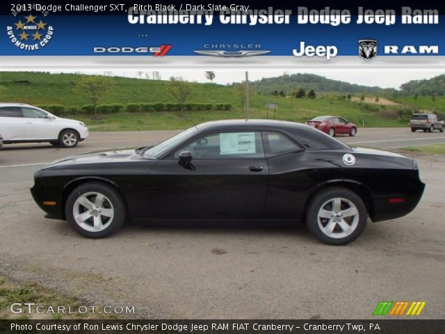 2013 Dodge Challenger SXT in Pitch Black