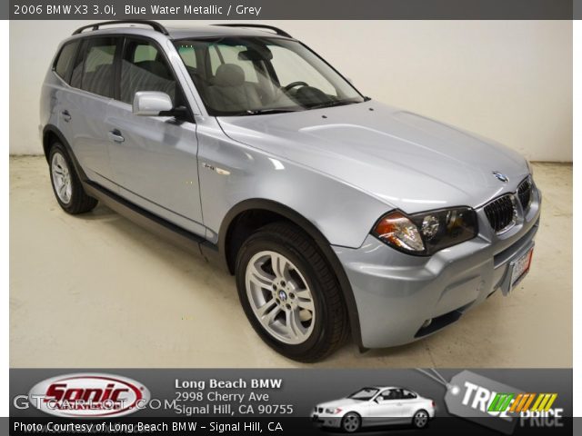 2006 BMW X3 3.0i in Blue Water Metallic